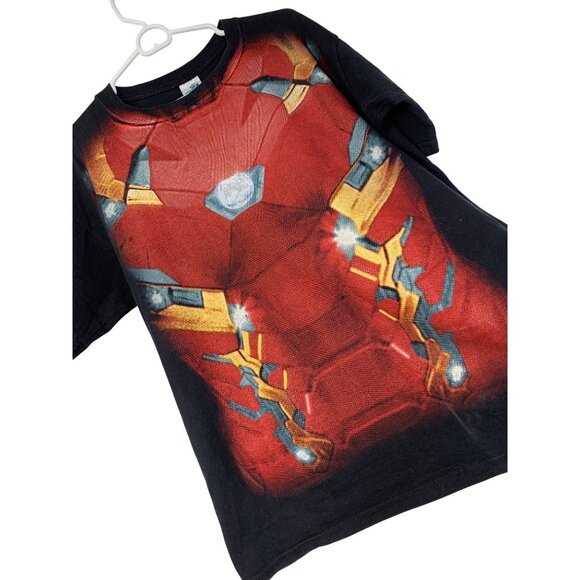 Thessh Mexico Graphic T-Shirt Unisex OS Black Graphic Anime Movie Iron Man - Picture 1 of 5